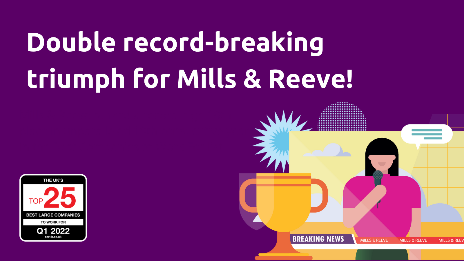 Double record-breaking triumph for Mills & Reeve 