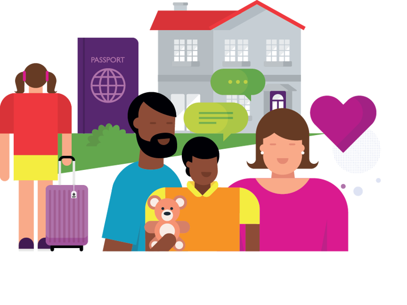 family illustration
